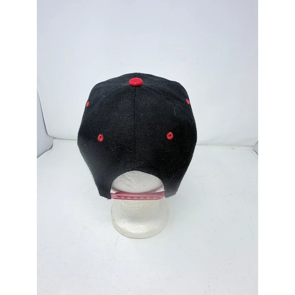 Vintage San Francisco 49ers Hat New Century Snapback Cap Black Red NFL 90s
